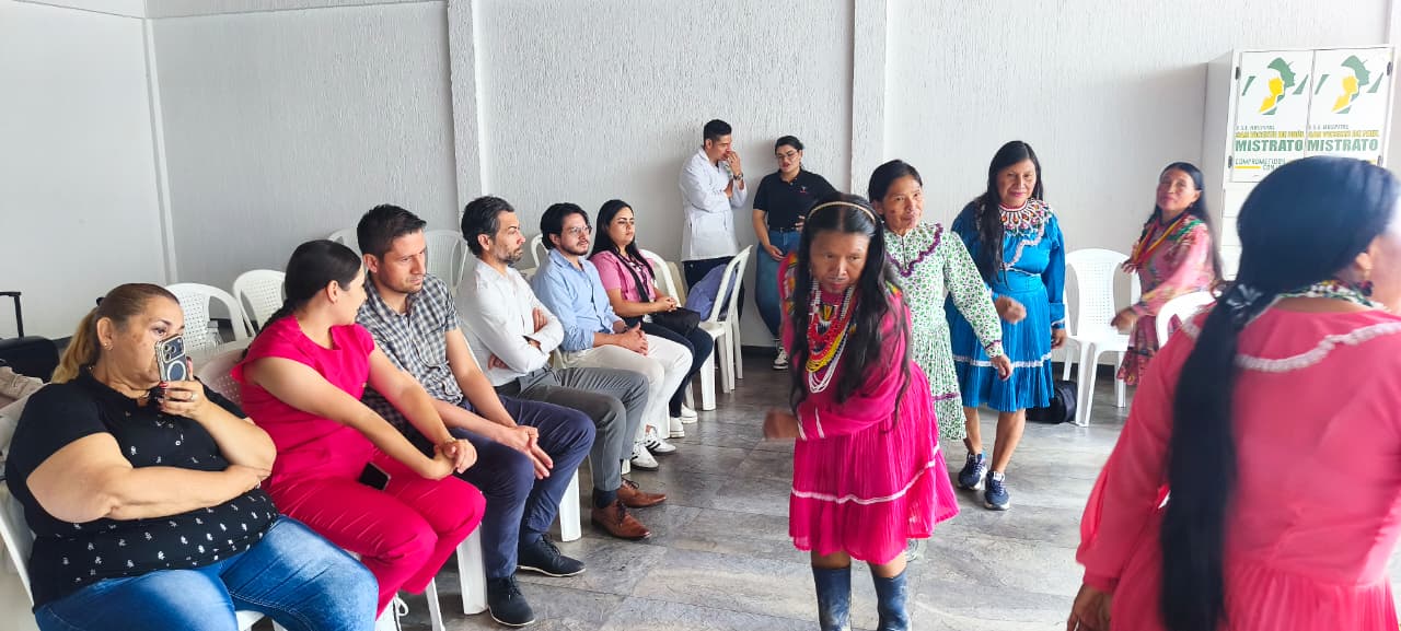 Visita de la OPS al Hospital San Vicente de Paúl del municipio de Mistrató